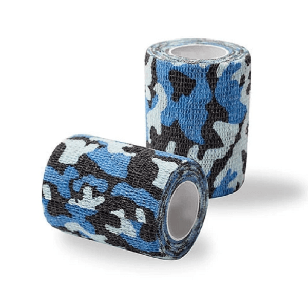 Lipnus elastinis tvarstis, 7.5cm, Camo Blue | DIASIDE.COM