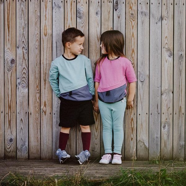 Tamprės su kišene insulino pompai, rausvos spalvos, Our Pocket Hero | DIASIDE.COM