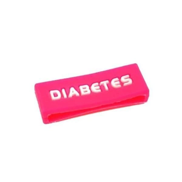 Žymeklis ant laikrodžio apyrankės, Diabetes Pink | DIASIDE.COM