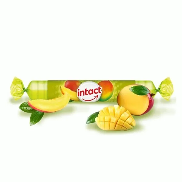 Gliukozės tabletės, mango skonio, Intact | DIASIDE.COM