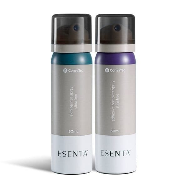 Medicininių klijų valiklis, apsauginis odos purškalas, Esenta Adhesive Remover, Esenta Skin Barrier (50ml) | DIASIDE.COM